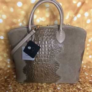 Taupe/beige Giorgio Costa handbag